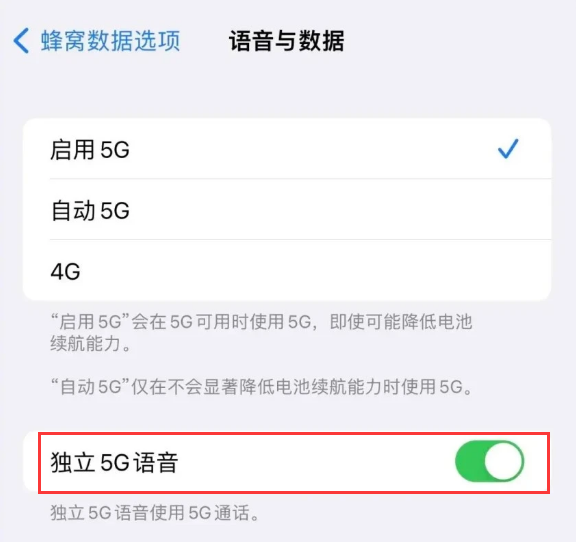 江津苹果14维修分享iPhone 14 Pro如何开启VoNR 